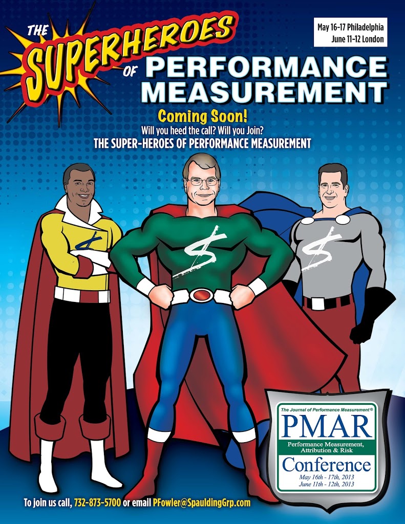 The Superheroes of Performance Measurement will be at PMAR in 2013!